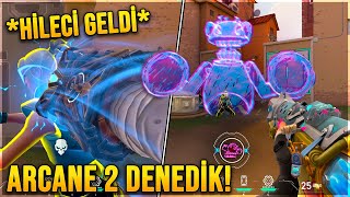 ARCANE 2 DENEDİK HİLECİ GELDİ! YENİ SET ALINIR MI? (VALORANT Yeni Skin)