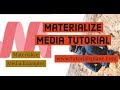 Materialize CSS Media - Responsive Image