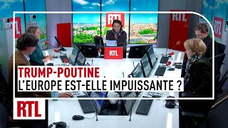 Trump-Poutine : l'Europe est-elle impuissante ?