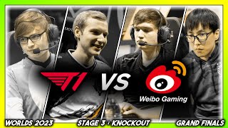 FAKER vs THESHY (Worlds 2023 CoStreams | Knockout Stage - Finals | T1 vs WBG)