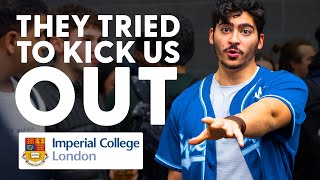 100 People Refuse to Leave College Classroom - Imperial College London (Full Talk)