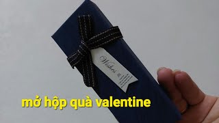 Mở hộp quà valentine, review quà valentine dễ mua nhất #valentine #14/2 #ngày_lễ_tình_yêu