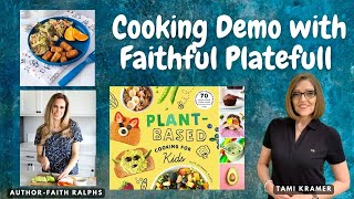 Faith Ralphs Stir Fry and Crispy Tofu Cooking Demo  -  Tami Kramer's Nutmeg Notebook  Live #162