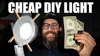Cheap And Easy! DIY Lights For Your Workshop Or Content Creation.
