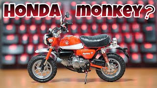 【プラモデル作製】タミヤ１/１２HONDAモンキー１２５を作ったけど、ただただカッコよすぎた！！！