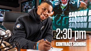 Saquon Barkley's First 24 Hours as an Eagle