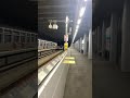 あっという間に通過する北陸新幹線in小松駅