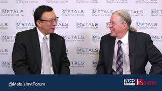 Chen Lin talks to Warren Rehn, CEO of Golden Minerals Company at Metals Investor Forum in Toronto.