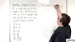 OCR MEI Numerical Methods A: 17 Examples of Error Propagation