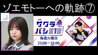 ゾエモトーへの軌跡⑦【櫻坂46武元唯衣・サクラバシ919山添寛】