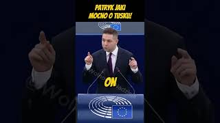 PATRYK JAKI MOCNO O RZĄDACH TUSKA! #polityka #jaki #prawica #wolność #uniaeuropejska #tusk