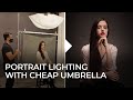 Lighting a Portrait with Cheap Umbrella Modifiers | Master Your Craft