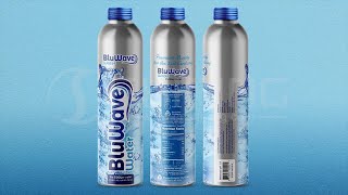 Aluminum Natural Spring Water Bottle