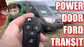 Ford Transit Power Sliding Door Walk Around!