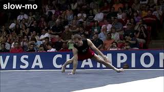 MAG 2022 COP Artistic gymnastics elements [D] flair 360 F/X (slow-mo)
