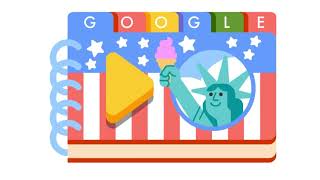 Evolution of Fourth of July 2000-2025 Google Doodles