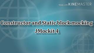 Constructor and static block JMockit