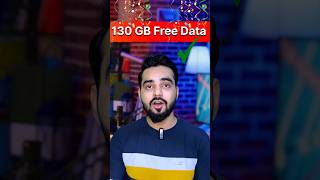 How to get 130 gb data in vi | 130gb free data