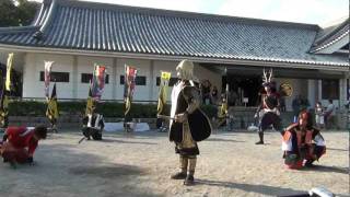 グレート家康公「葵」武将隊☆特別演武の【血気盛んなこの武将】2011.11.13