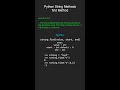 find Method - String Methods Python