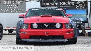 Built Motor Supercharged Mustang - First race at Sebring International Raceway