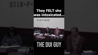 DUI Lawyer Slams Prosecutor Who Says, "Witness FELT that Defendant was Under the Influence."
