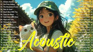 Top Acoustic Soft Songs 2024 Cover With Lyrics 🍓 Hot Trending Acoustic Covers Of Popular Songs