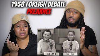 🇹🇭🇲🇾🇵🇭🇮🇸🇹🇷🇬🇷 1958 Students Prejudice Debate: Thailand, Malaya, Philippines, Iceland, Turkey, Greece