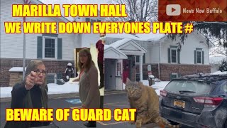 TOWN CLERK CAUGHT LIEING 1ST AND 4TH AMENDMENT AUDIT FAIL TOWN HALL MARILLA NY, WHY AND WHO ARE YOU?