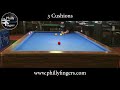 the 3 cushion billiards break. umb standardized rules billiards