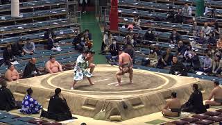 貴西龍(2勝4敗)-刻竜浪(2勝4敗)/2018.3.25/takaseiryu^-kokuryuunami/day15 #sumo