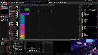 Live Stream // Making cheap sounding retro/synthwave and checking out Gforce IconDrum/LinnDrum