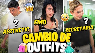 CAMBIANDO NUESTROS OUTFITS *ODALYS EMO?* | Alan Mejia