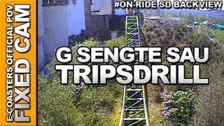 G Sengte Sau - Tripsdrill Erlebnispark | On-Ride Back View (ECAM)