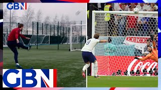Harry Kane PRACTICED MISSED PENALTY in comedy skit with Rugby World Cup Winner Johnny Wilkinson