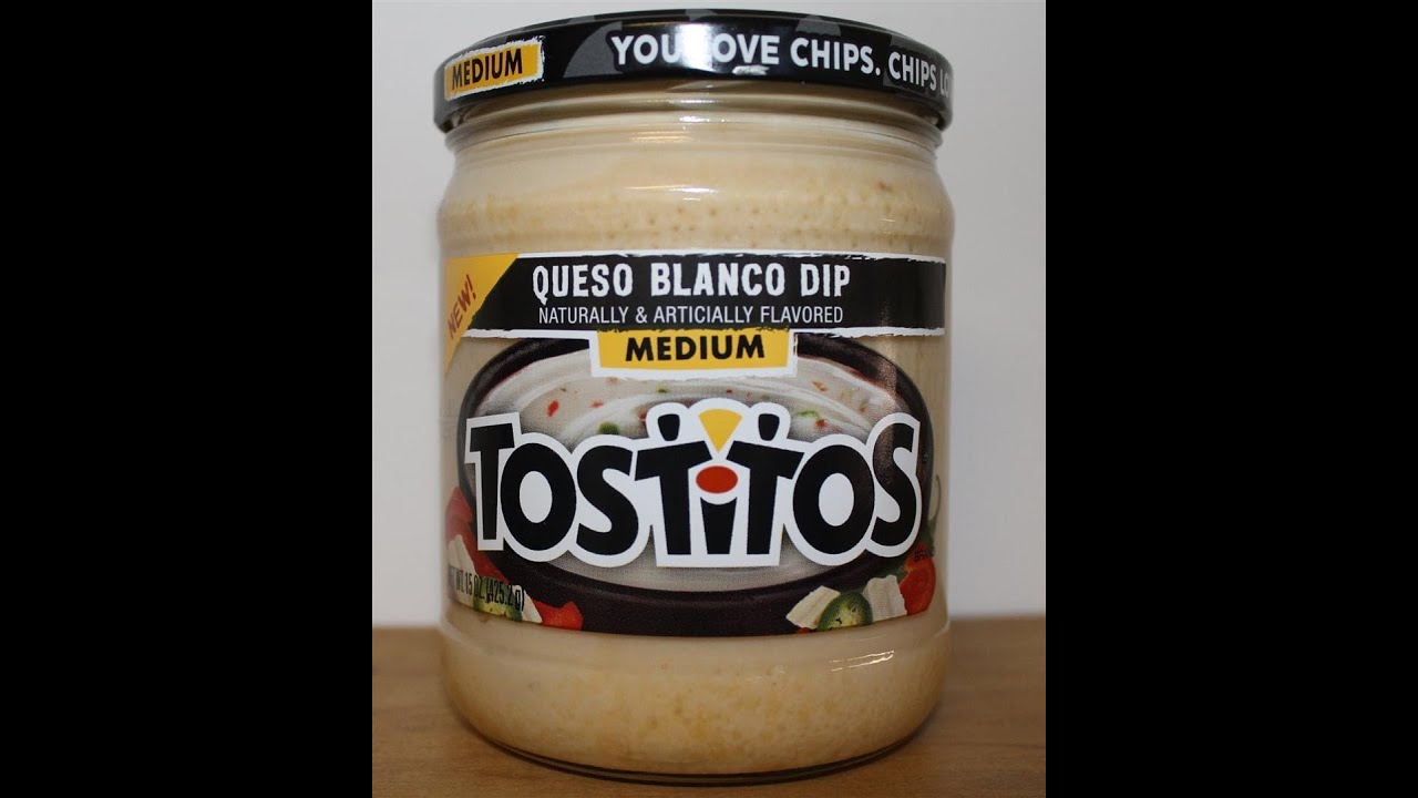 Tostitos: Queso Blanco Dip Review - YouTube