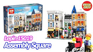 LEGO Assembly Square | Lepin 15019 | Unofficial lego BRICK EASY