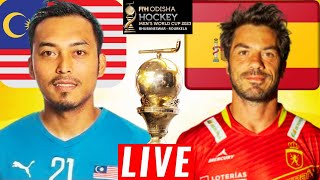 LIVE MALAYSIA VS SPAIN  HOCKEY WORLD CUP 2023 WATCH ALONG