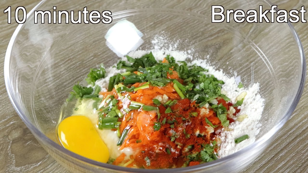 Delicious And Easy Breakfast Recipe In 10 Minutes - YouTube