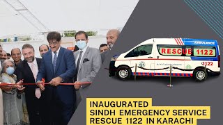 Rescue 1122 an emergency 🚨 service started by government of Sindh.