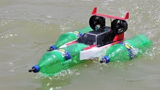 How to make a Boat - Bottle Jet Boat - Recycling Bottle Ideas