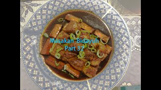 Pork belly sauce .Sweet and delicate! | Masakan Bidayuh | part 32 S1