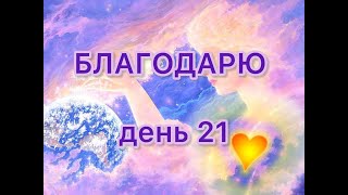 Практика Благодарности день 21