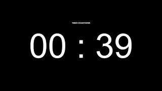 39 Seconds Countdown Timer