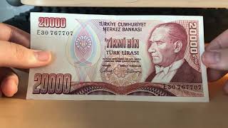 7. Emisyon 20000 Türk Lirası