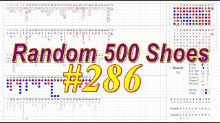 Baccarat Simulator (332) - Random 500 Shoes (286) 百家乐模拟器,百家乐记录表 바카라 출목(6매,중국점) (332) - 랜덤슈 (286)