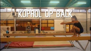 Tips voor de koprol op balk | Typisch Turnen