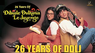Dilwale Dulhania Le Jayenge | 26 Years Special Mini Mashup | Shah Rukh Khan | Kajol | Karthik S