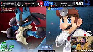 Armadillo (Lucario) vs JaZaR (Dr. Mario) - Coinbox 94 Top 64 Winners Round 1 | 06 Mar 24'