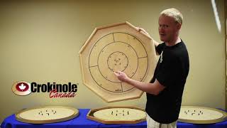 The Gold Standard Crokinole Board Game Set